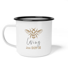 Load image into Gallery viewer, Be Loving Cup - Black Rim - 12 oz