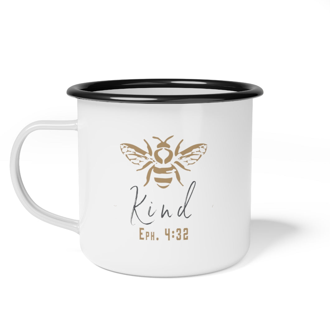 Be Kind Cup - Black Rim - 12 oz