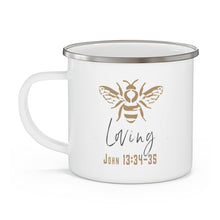 Load image into Gallery viewer, Be Loving Cup - Silver Rim - 12 oz
