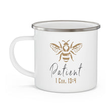 Load image into Gallery viewer, Be Patient Cup - Silver Rim - 12 oz
