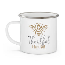 Load image into Gallery viewer, Be Thankful Cup - Silver Rim - 12 oz