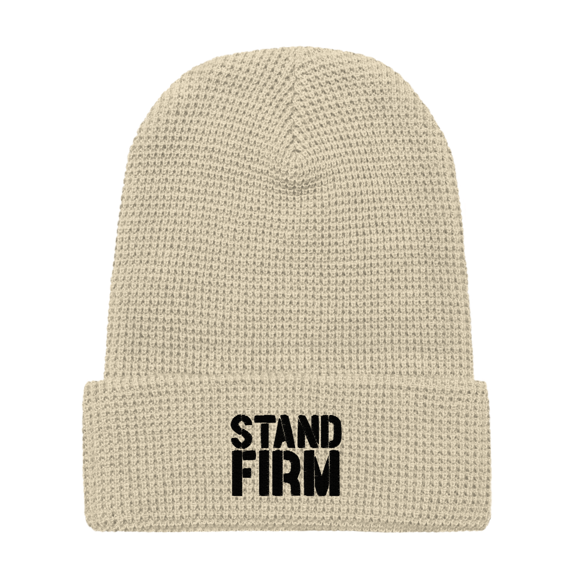 Stand Firm Waffle beanie – Be Courageous