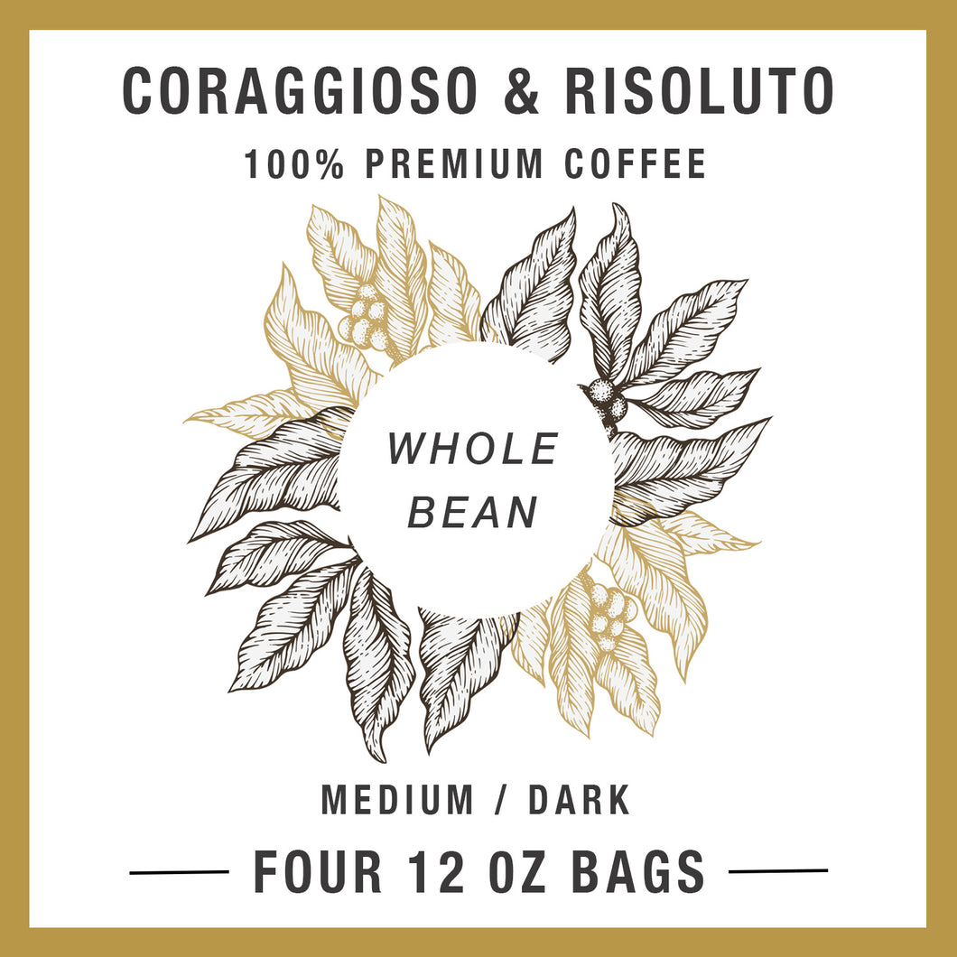 Coraggioso & Risoluto - Whole Bean