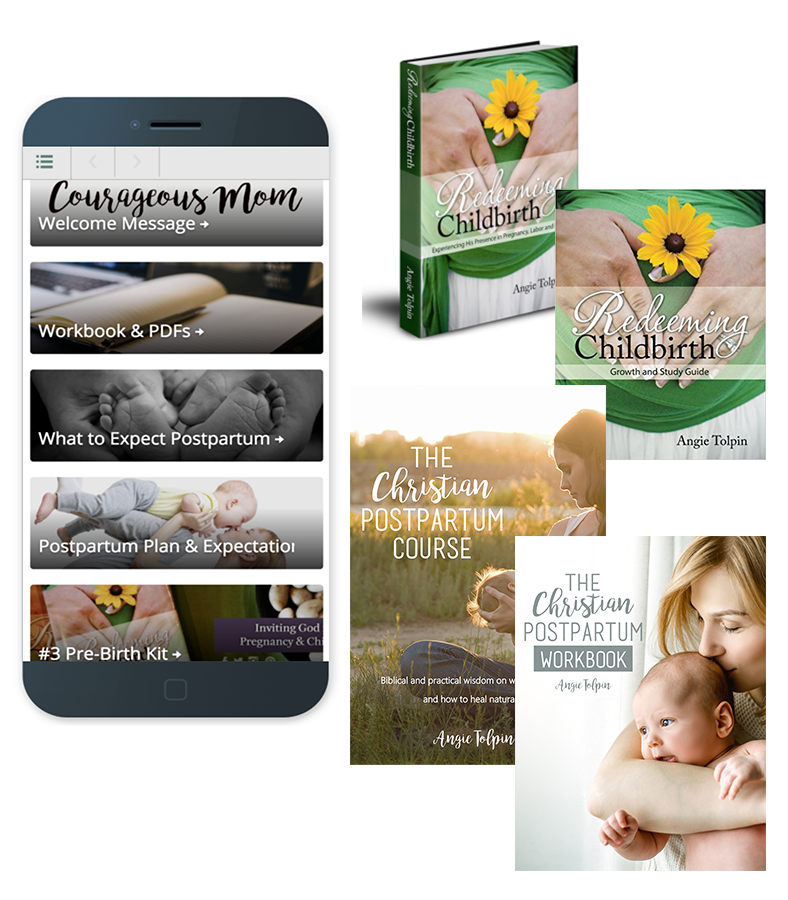 Pregnancy & Postpartum Bundle Be Courageous