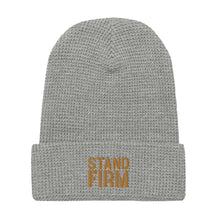 Load image into Gallery viewer, Stand Firm Waffle beanie
